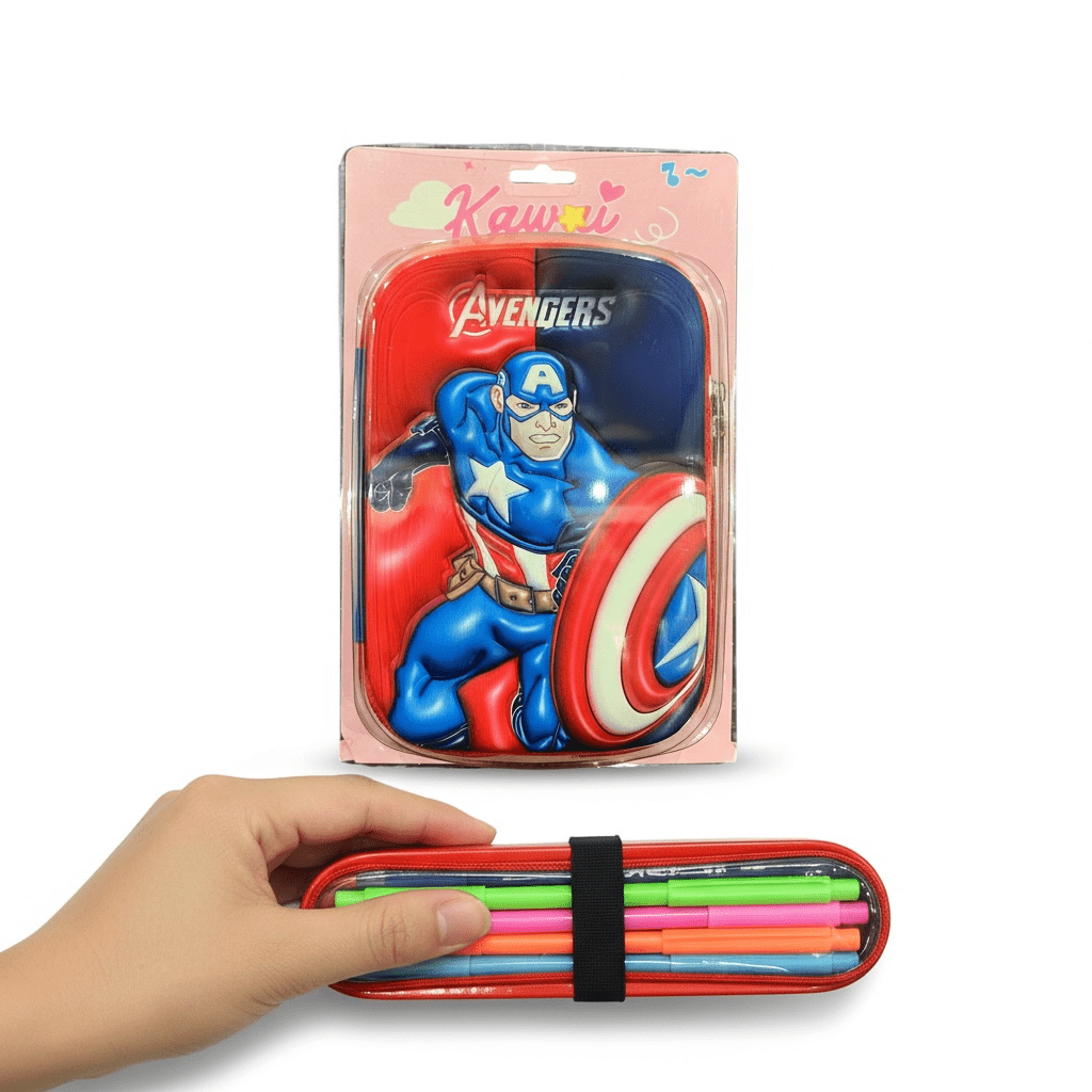 3D Avengers pencil case Boys
