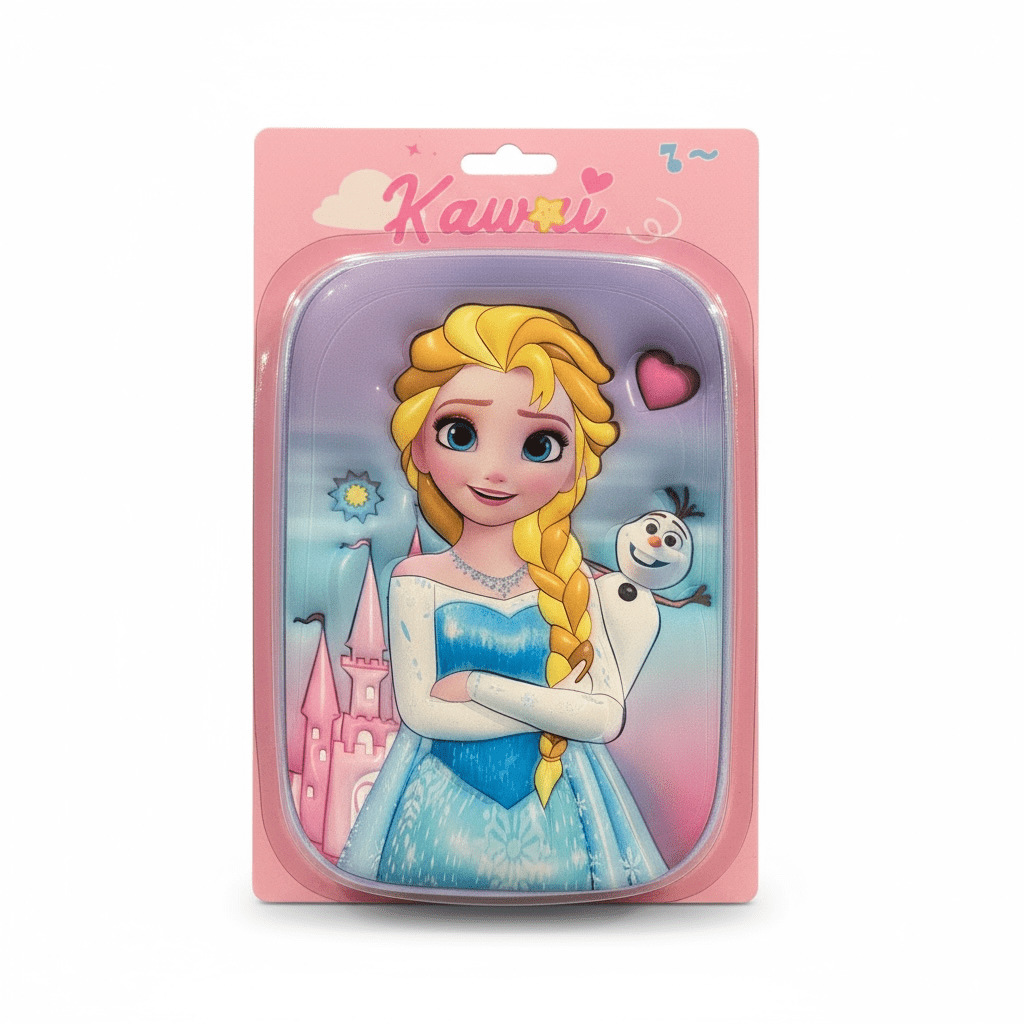 3D Elsa pencil case