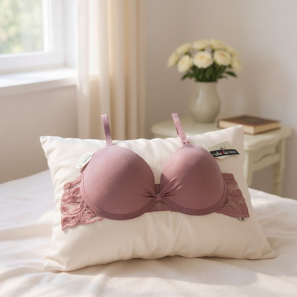 Full coverage Lightly padded with side shaping panels wire-free bra