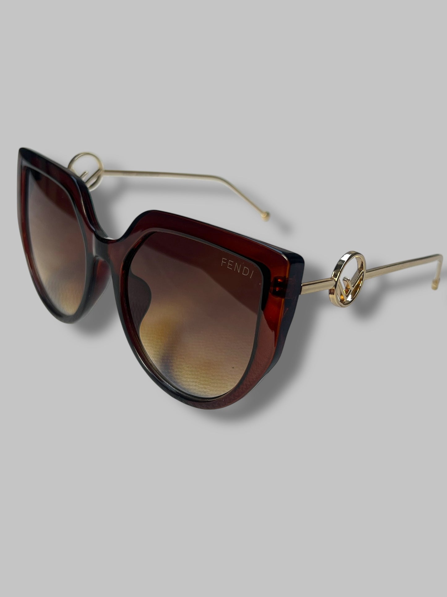 women Brown glasses "Fendi"