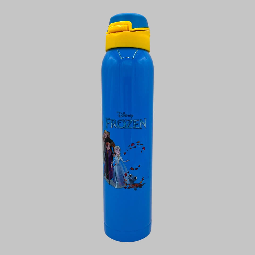 Disney Mickey Kids Favorite Character Stainless Steel Water Bottle, Insulated, Vacuum Flask with Straw 500ml
