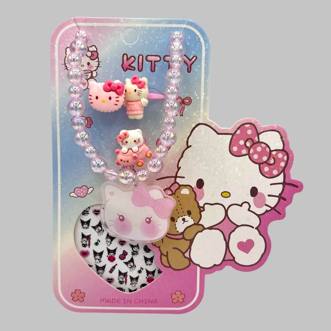 Kids Combo set (Ring' necklace'sticker)