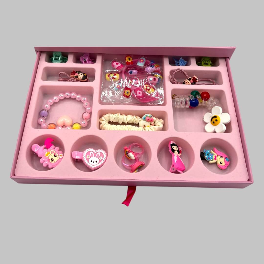 My Beauty Makeup Set for Girls – All-in-One Safe & Washable Kids Cosmetic Play Kit with Princess Design