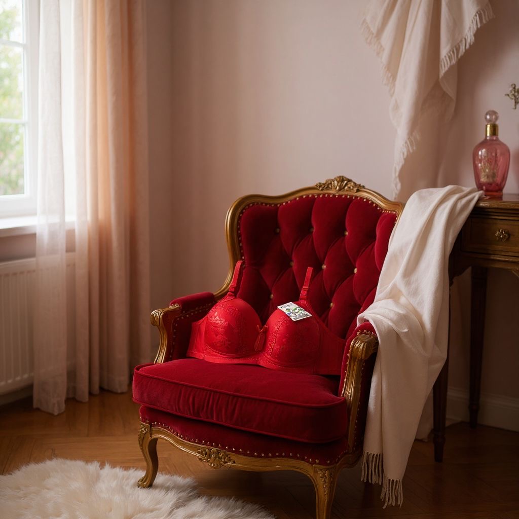 Lightly padded with side shaping panels wire-free lace bra