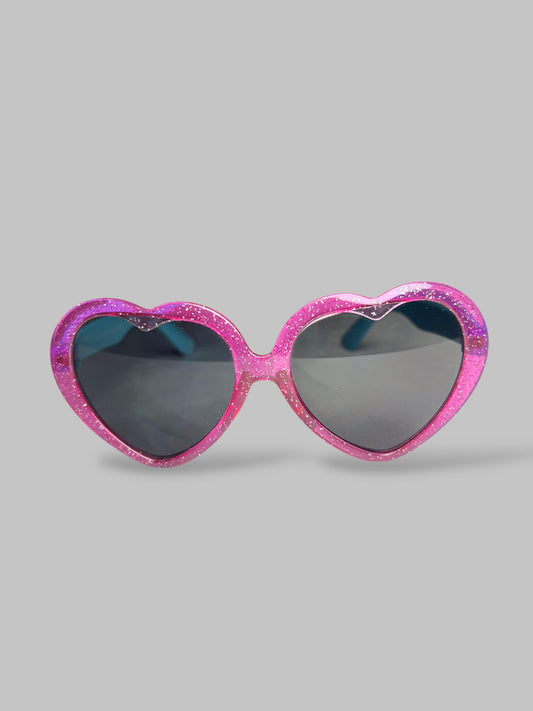 Girl heart glasses