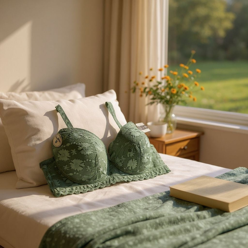 Full coverage Lightly padded with side shaping panels wire-free bra