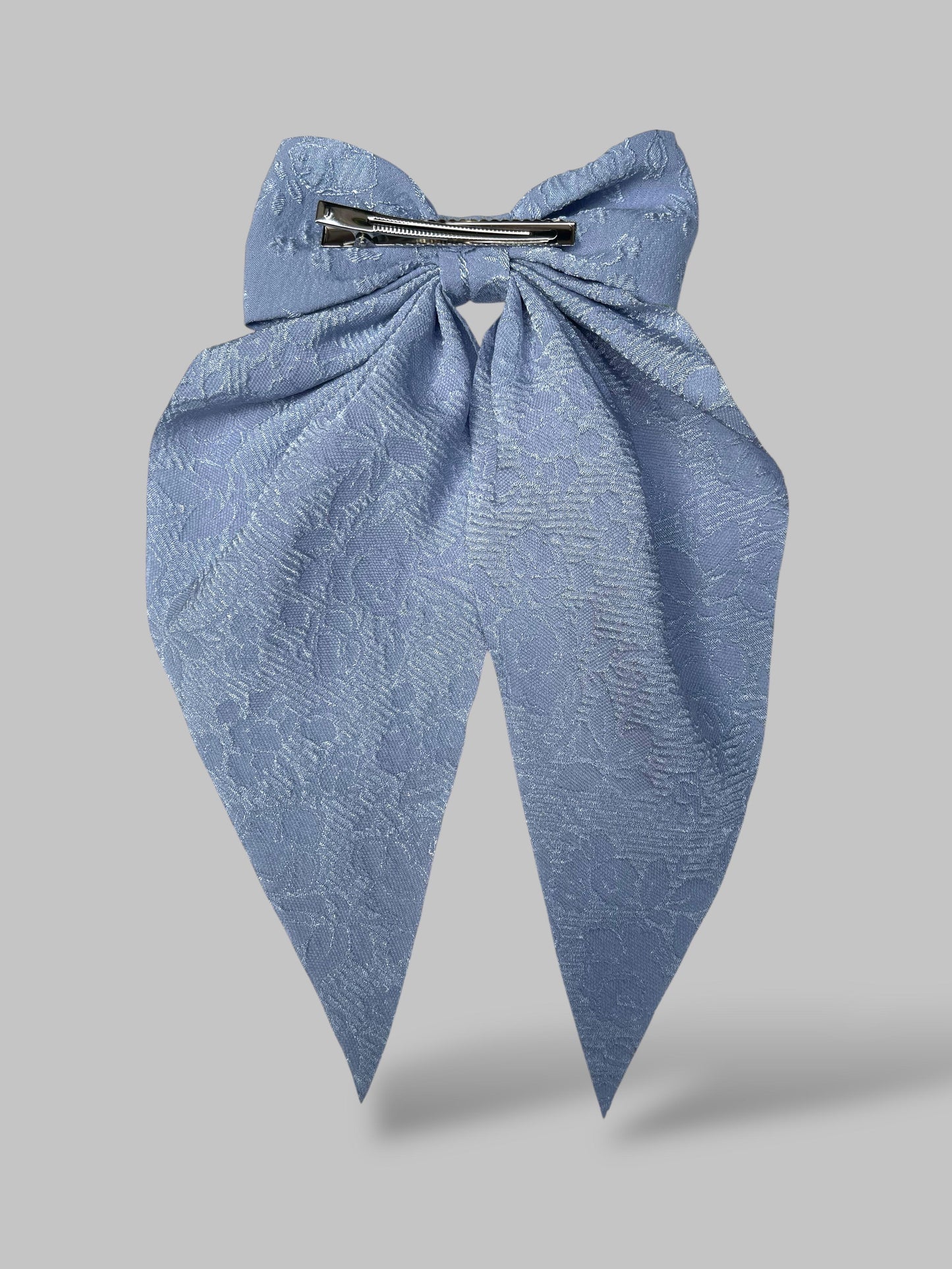 Embroidery hair bows