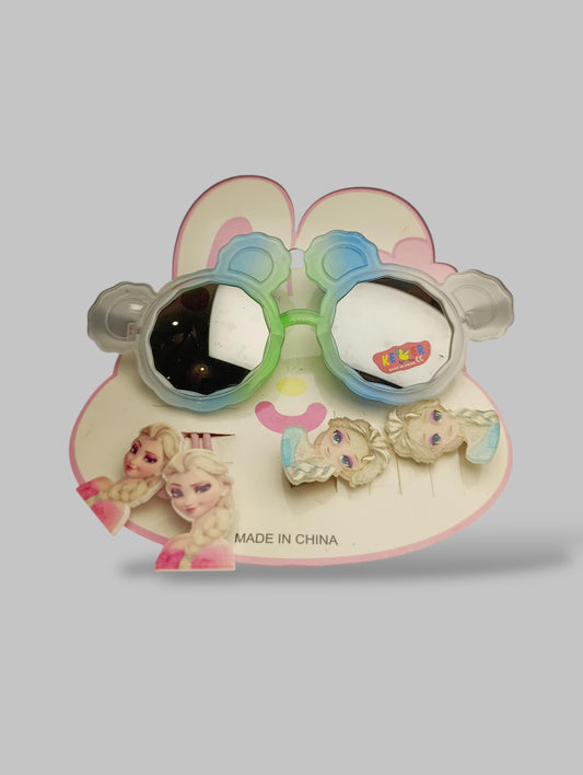 Glasses with earrings