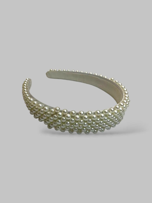 pearls haidband