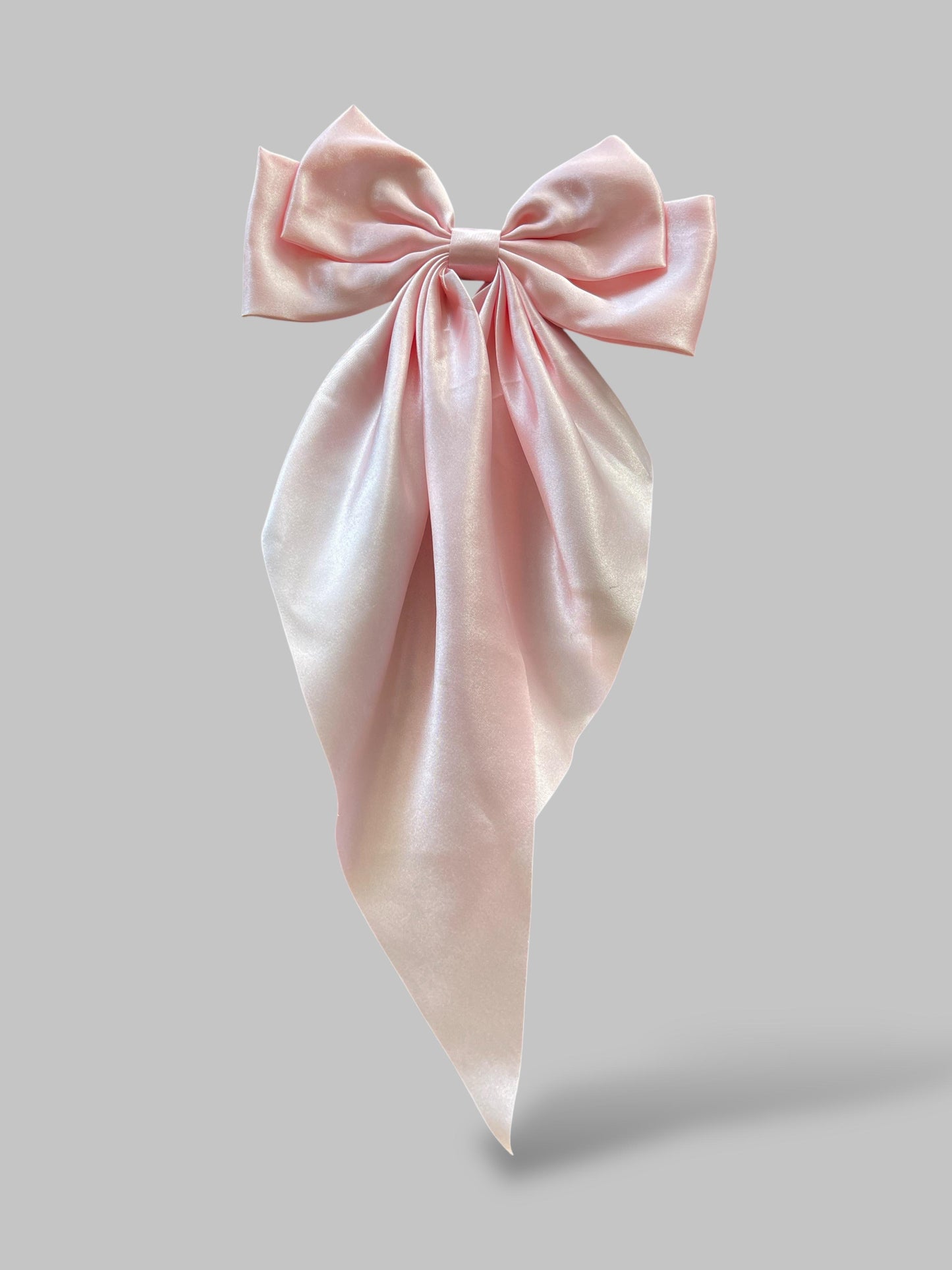 Plain silk bow