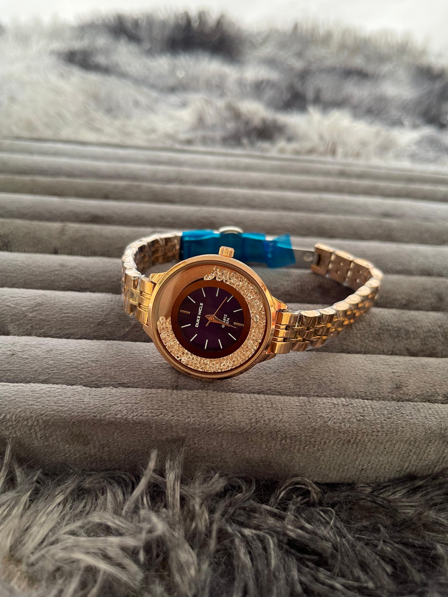 Duke Nicle watch with master lock 1 year warranty