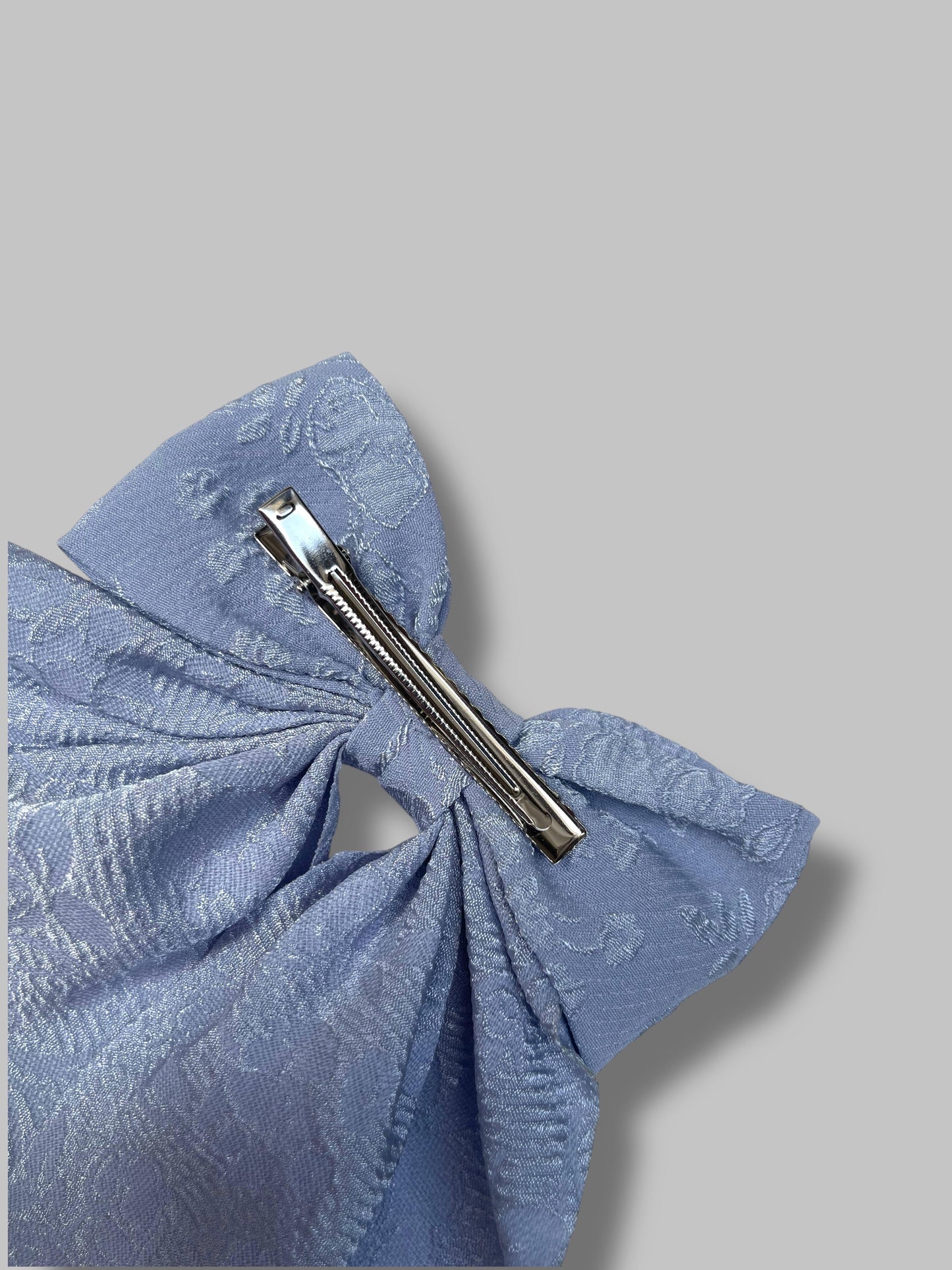 Embroidery hair bows