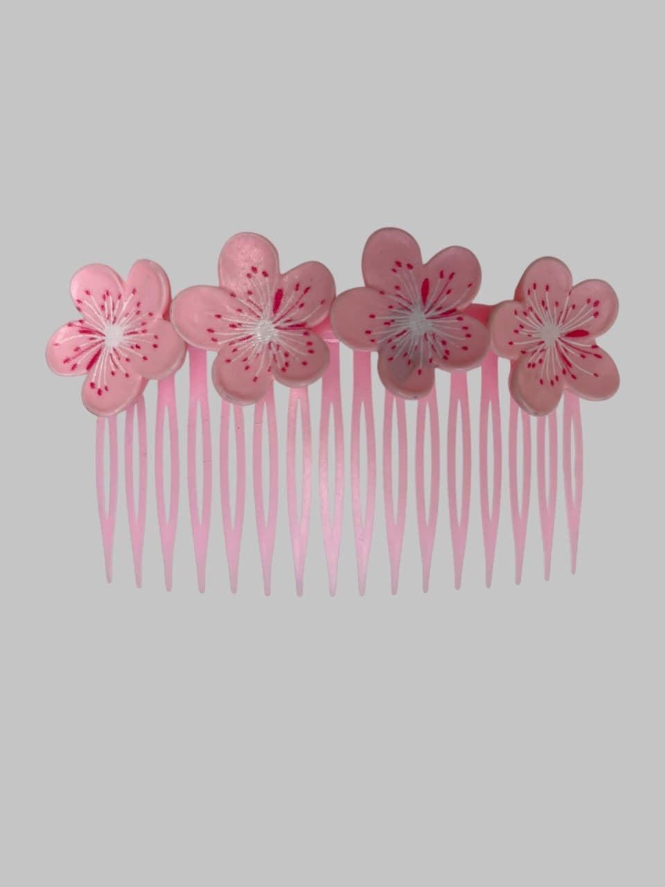 Girl flower cute hair comb