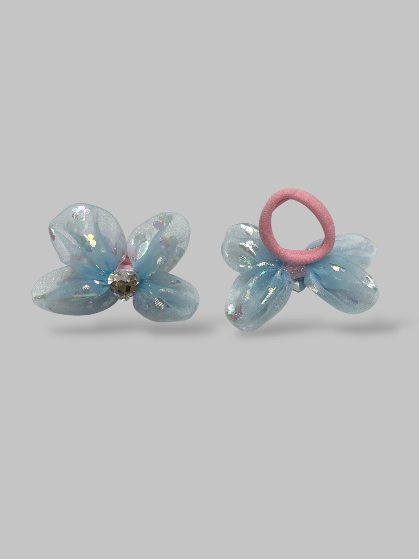 flower stone ponies pair