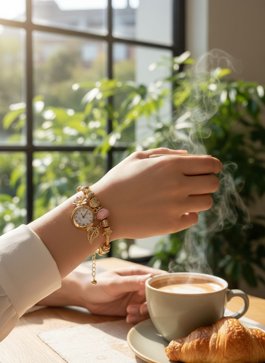 Ladies watch bracelet