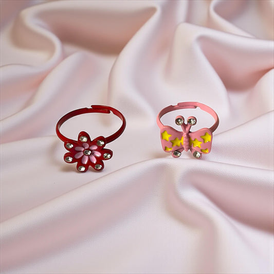Girl Rings set of 2