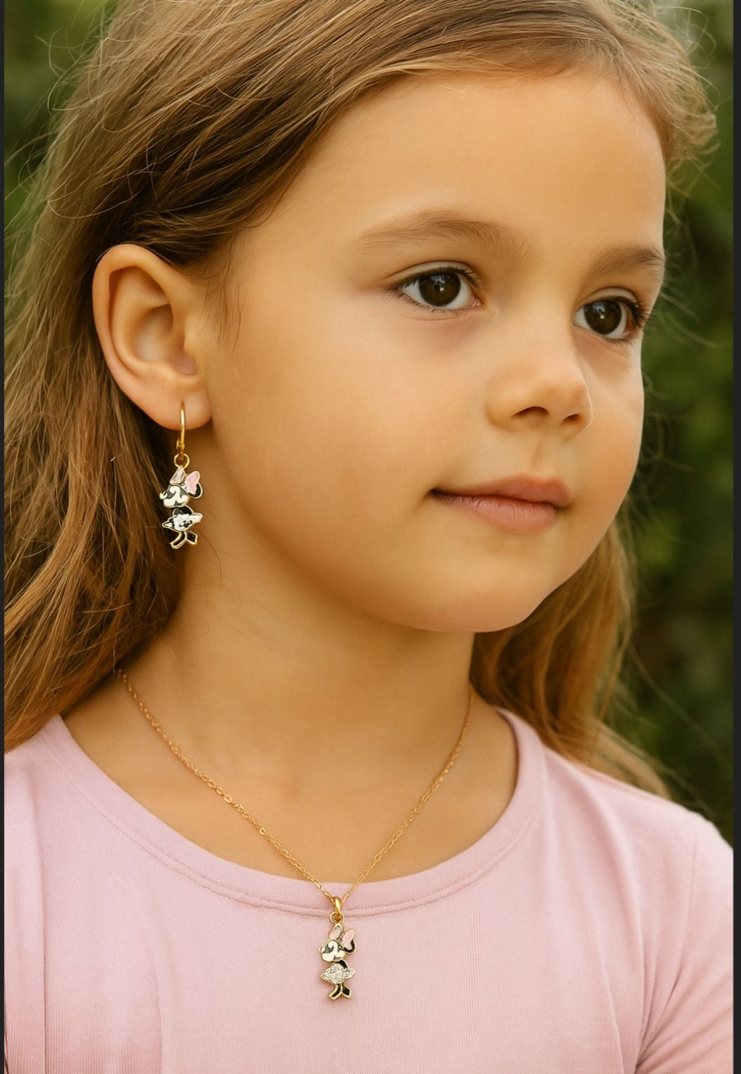 micky necklace & earrings