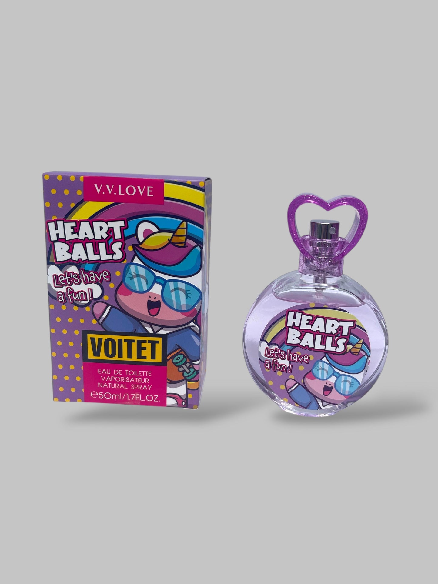 Heart ball perfume