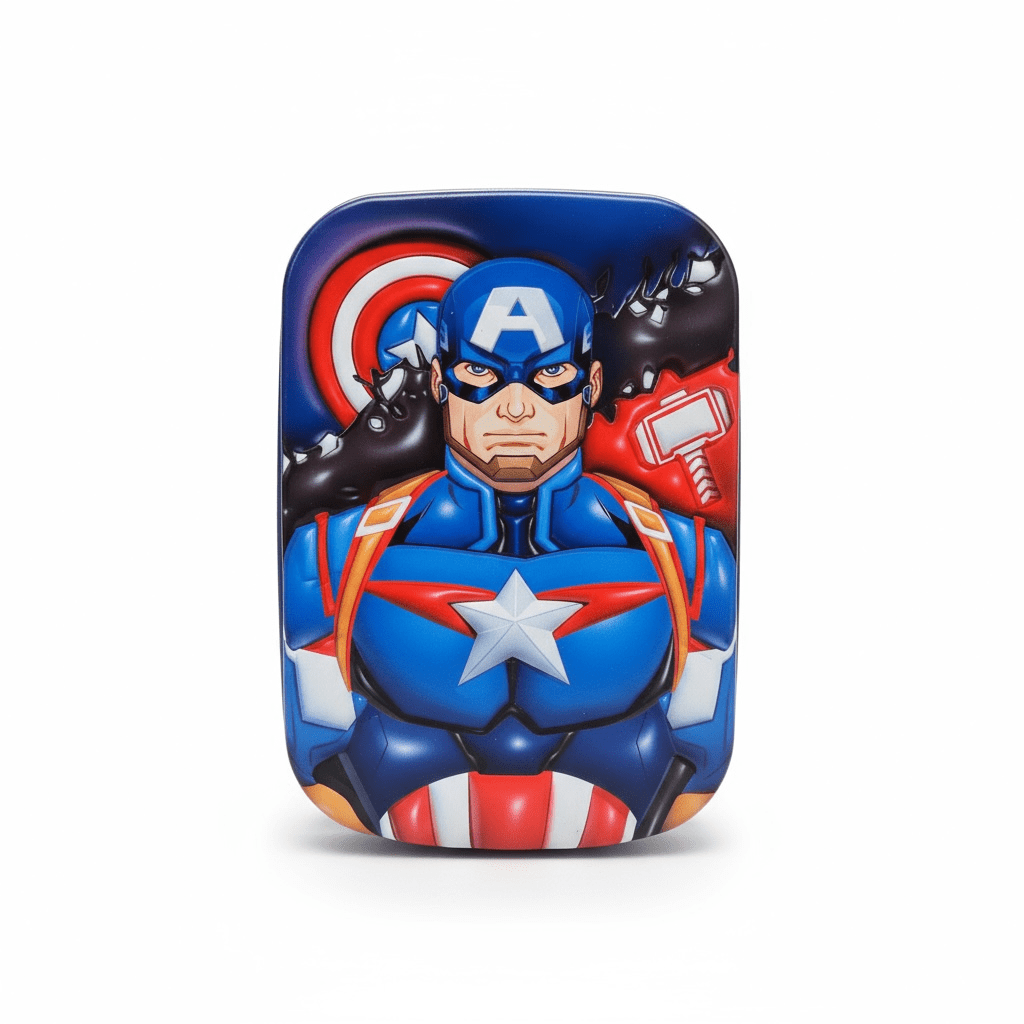3D Captain America pencil case