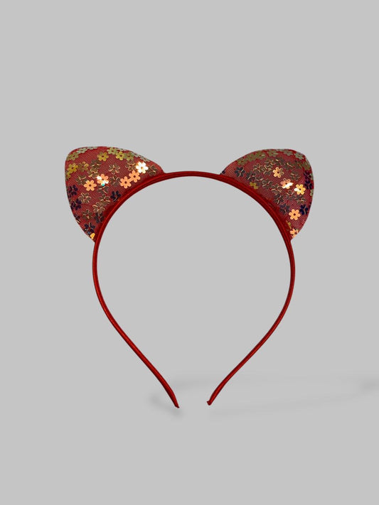 Girls headband kitty