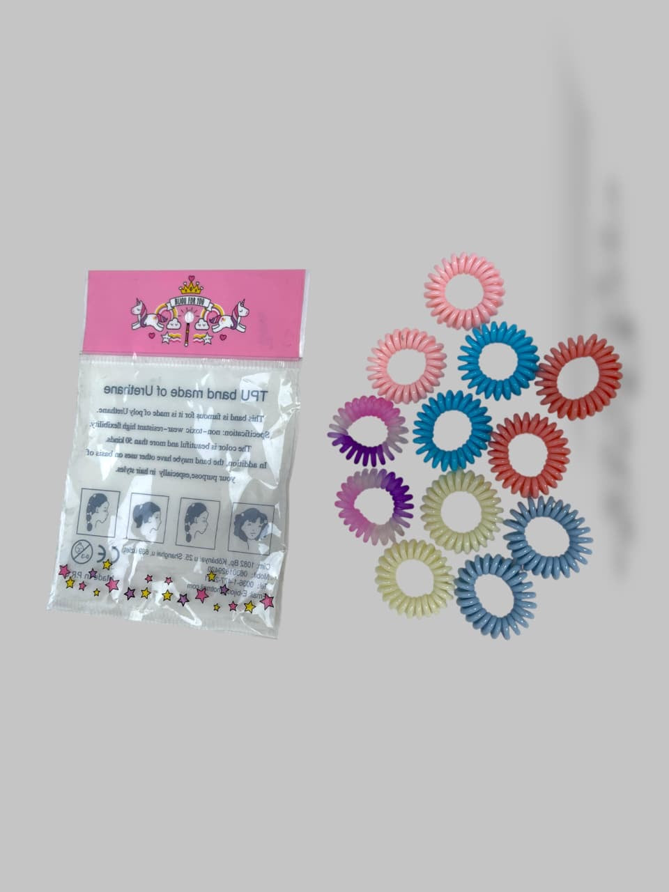 Girls Spiral ponies Pack