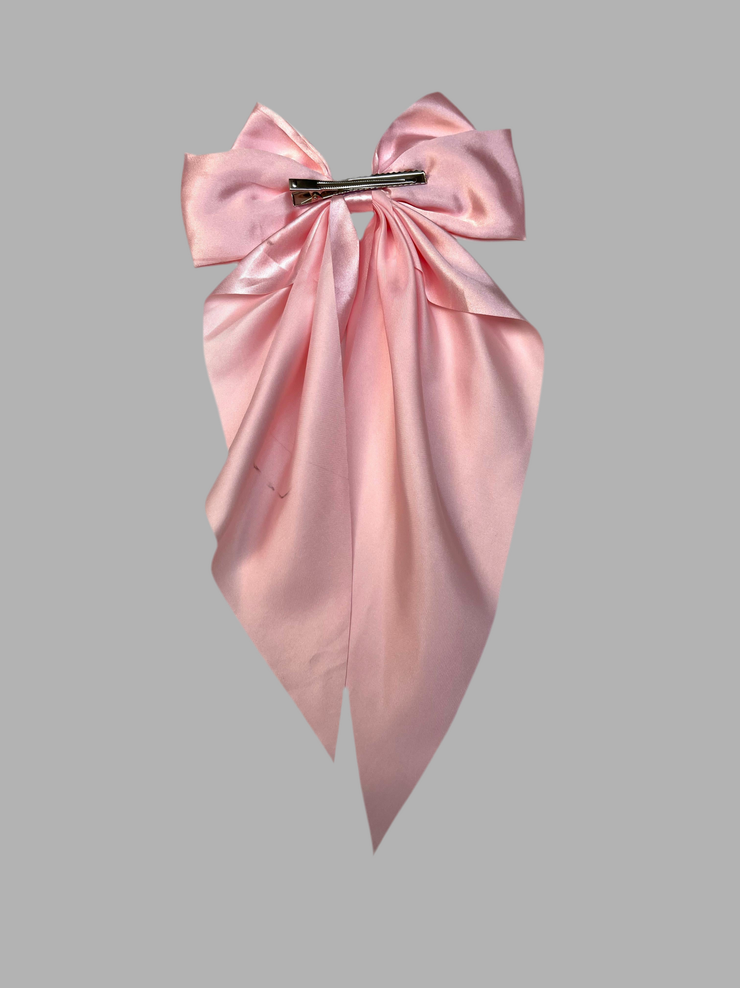 Plain silk bow
