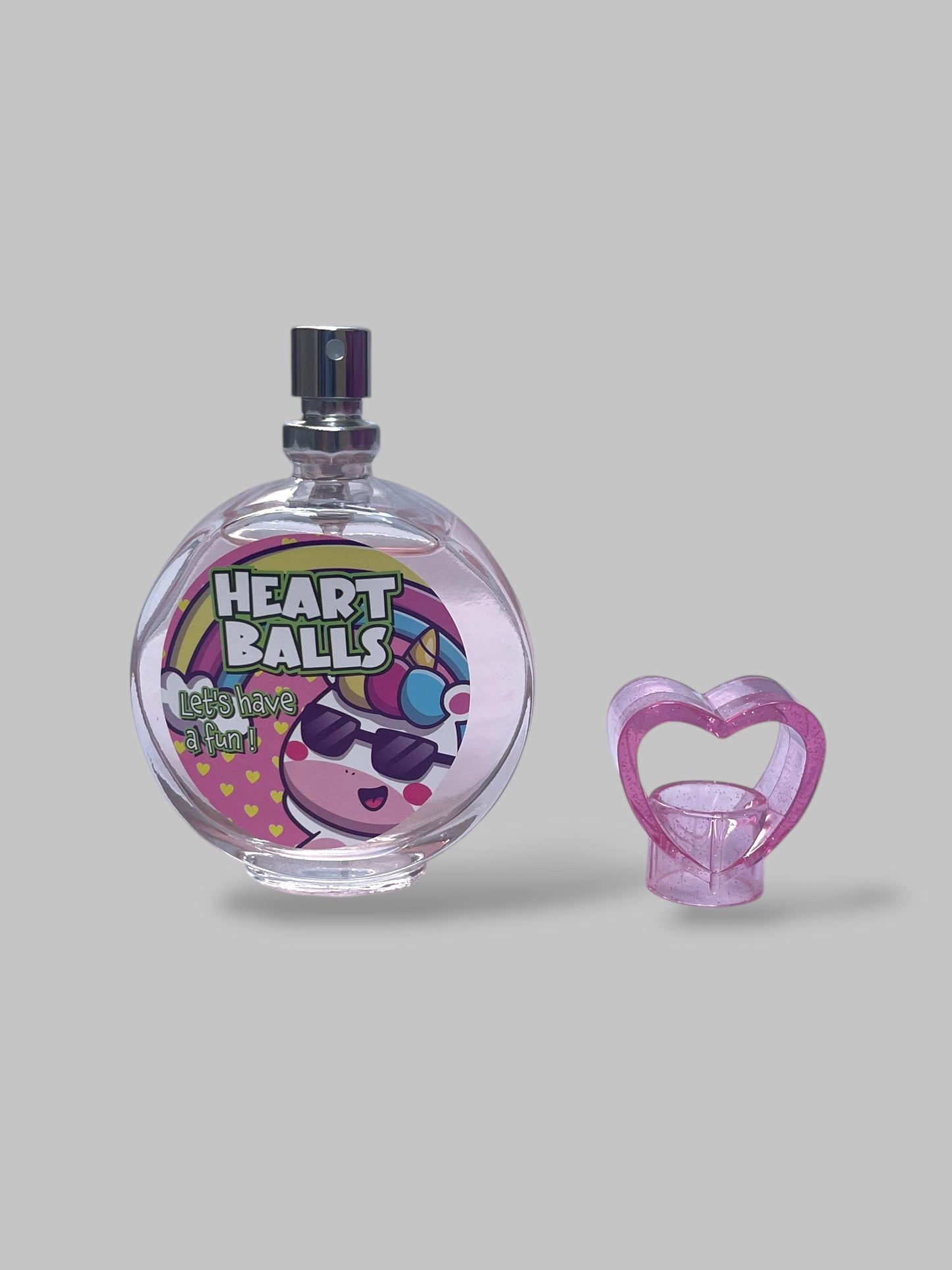 Heart balls perfume