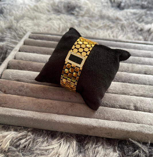 Black Gem Gold handcuff