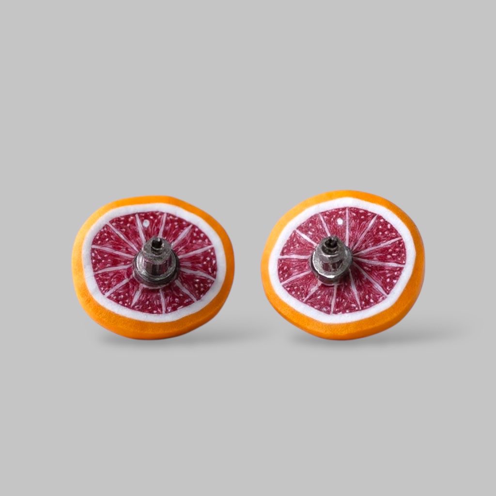 Fruit necklace-ring-earrings