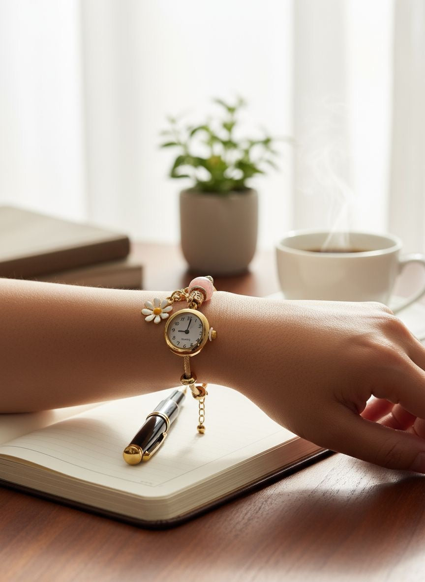 Ladies watch bracelet