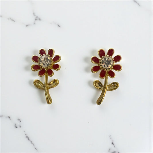 Flower earring