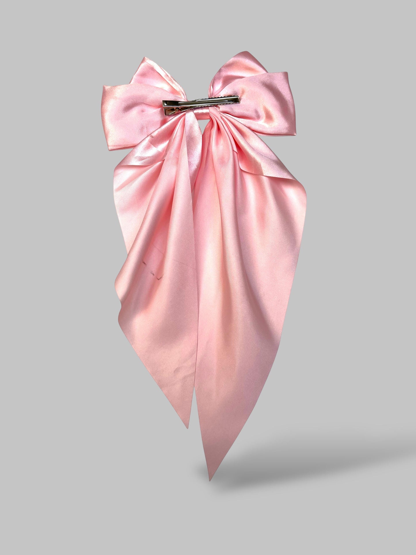 Plain silk bow