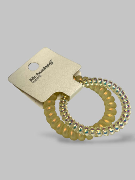 Girls Spiral ponies pack of 2