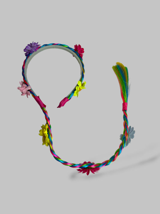 multi braid hairband