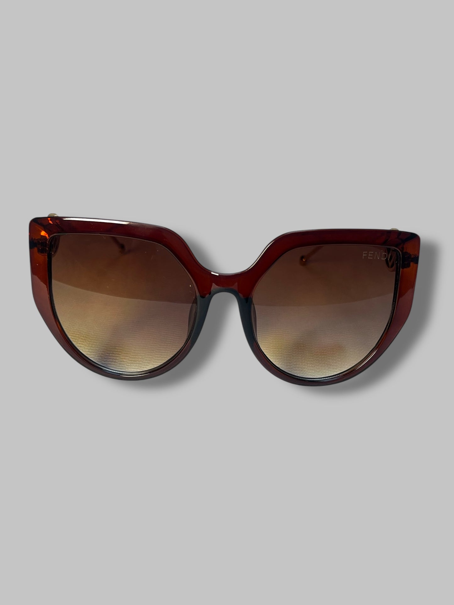 women Brown glasses "Fendi"