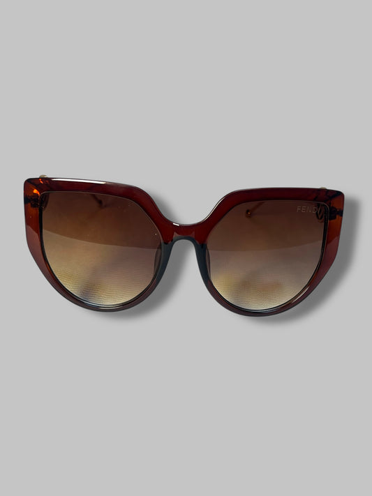 women Brown glasses "Fendi"