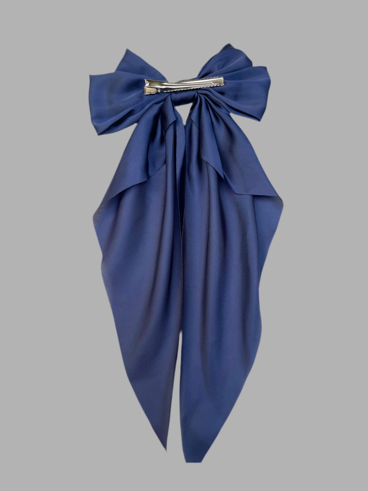 Plain silk bow