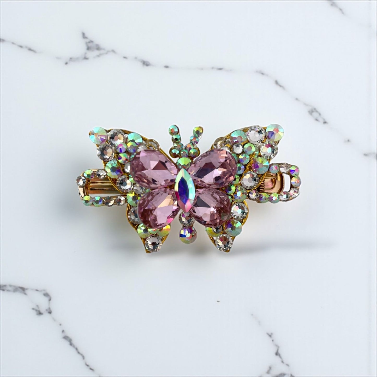 butterfly stone clip