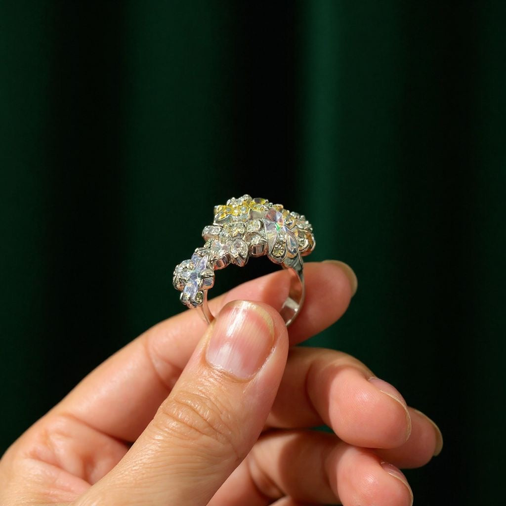zircon Stone ring