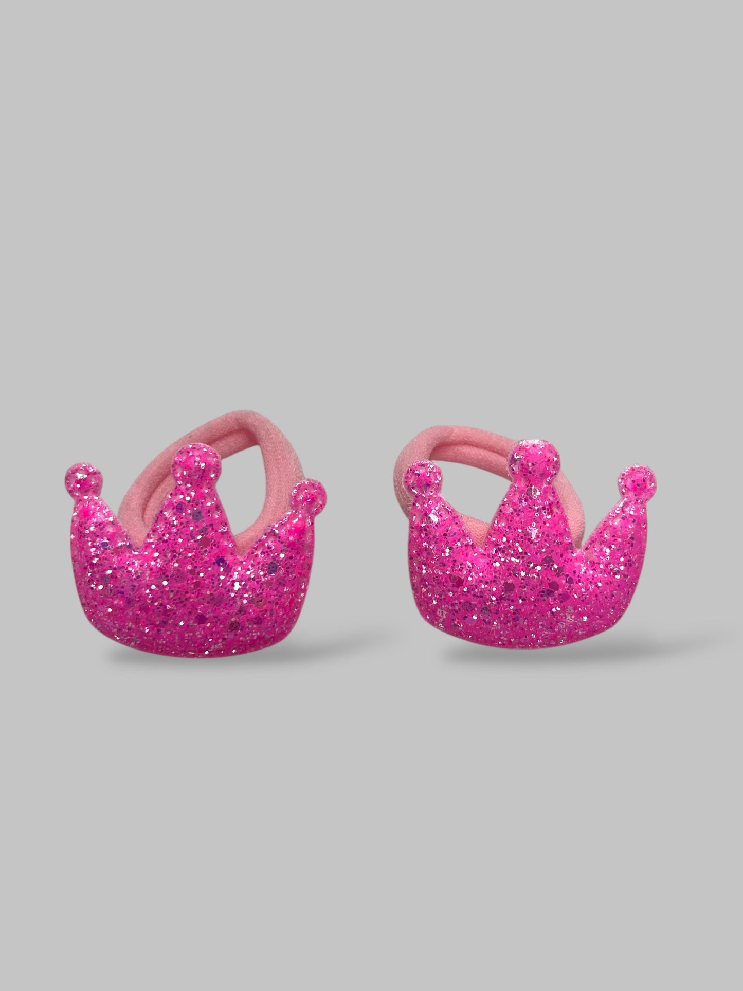 crown & heart ponies pair