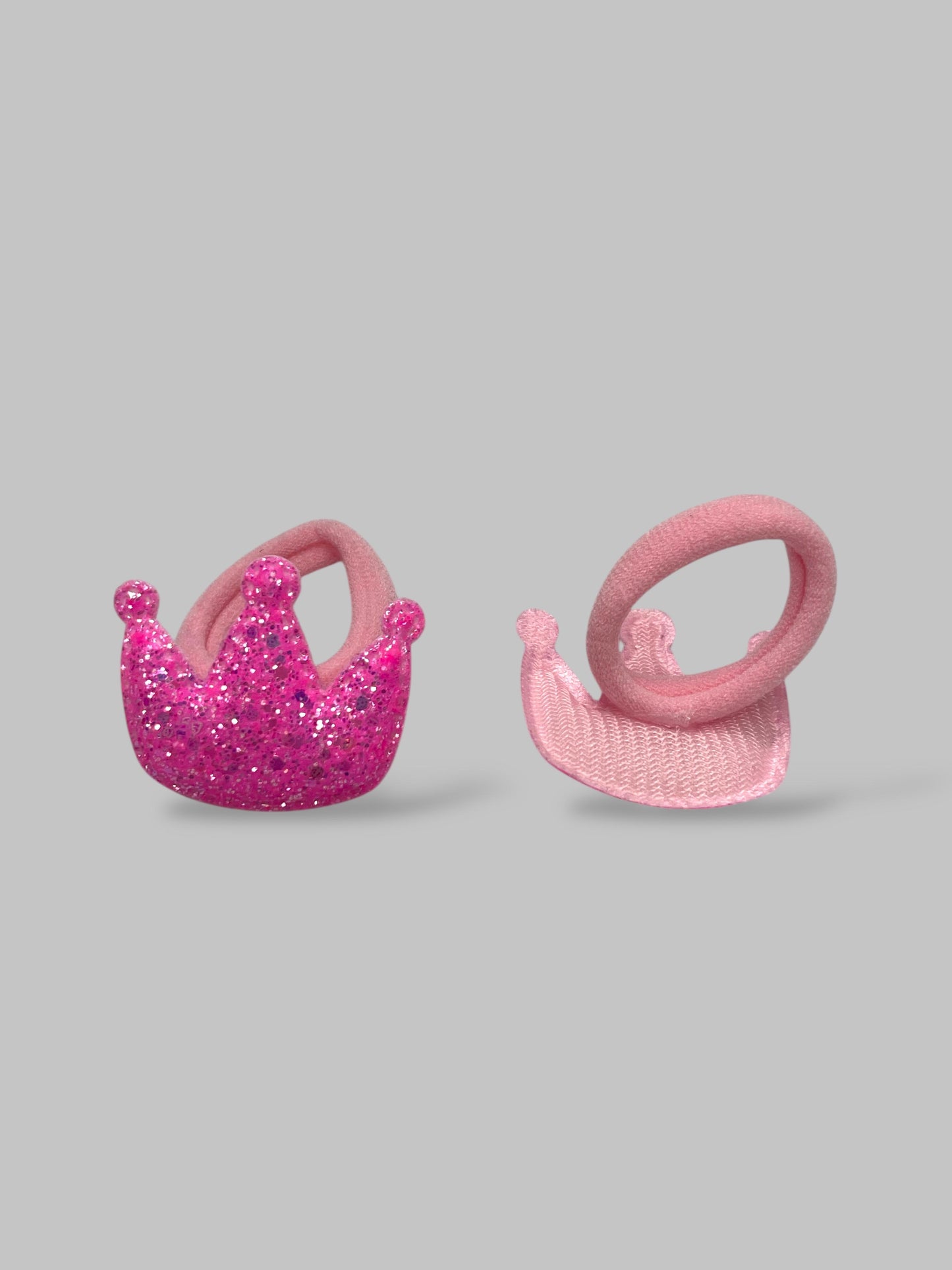 crown & heart ponies pair