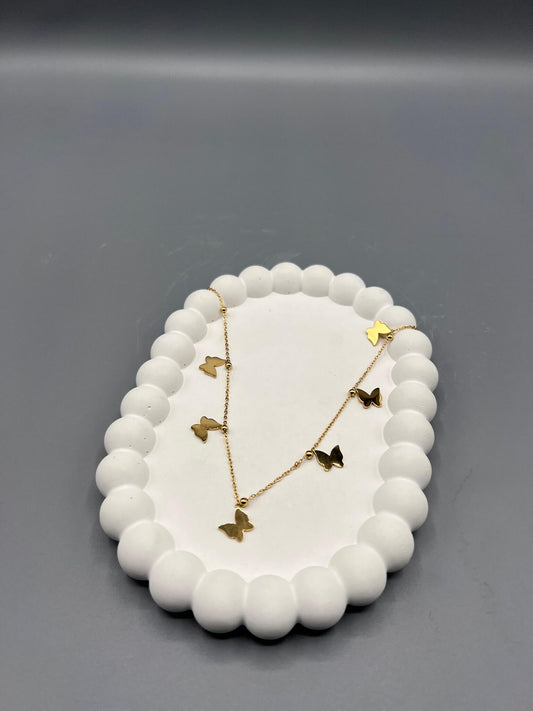 butterfly charm necklace