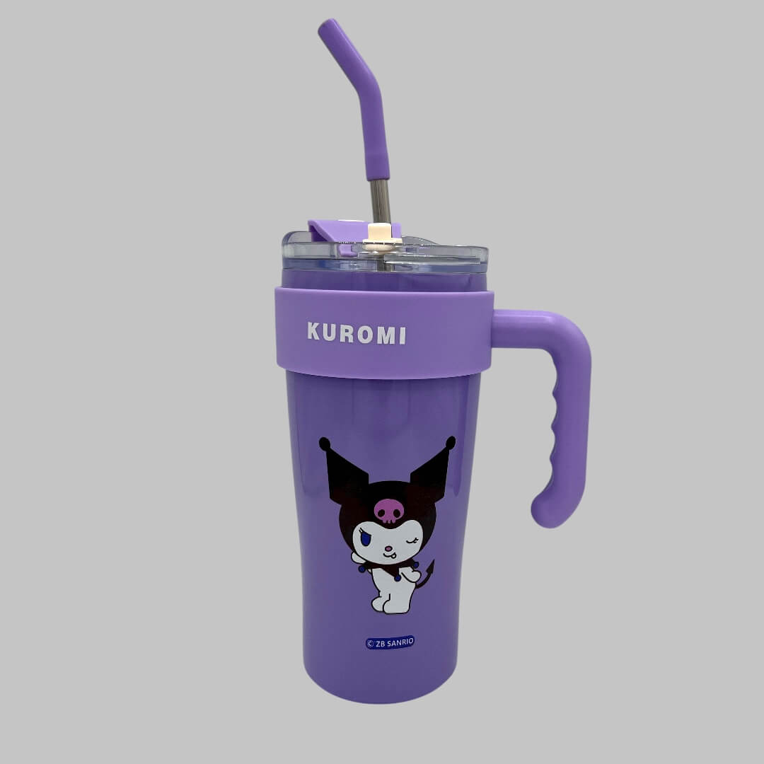 Everyday Delights  Stainless Steel Insulated Cup with Lid & Straw 860ml - Large Size