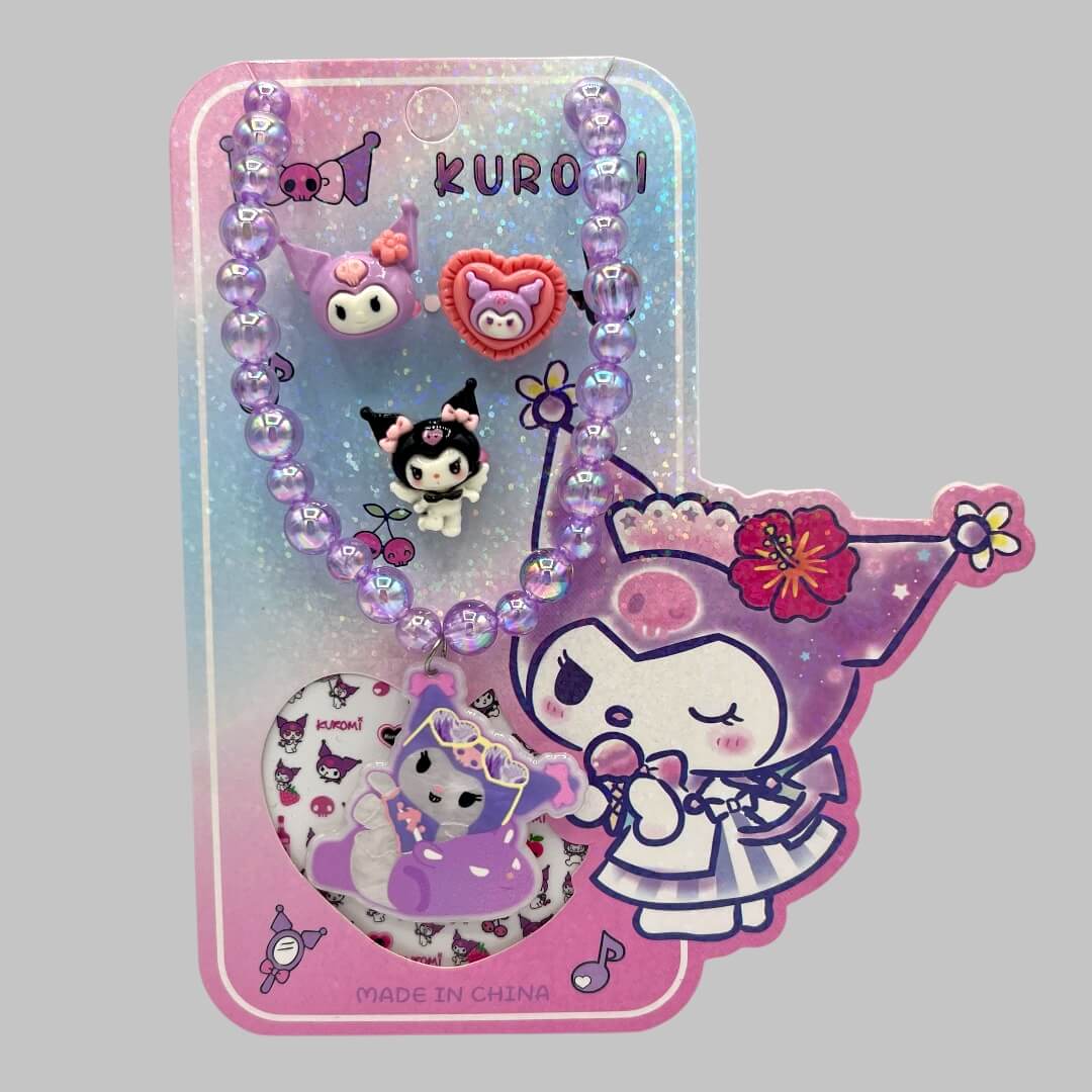 Kids Combo set (Ring' necklace'sticker)