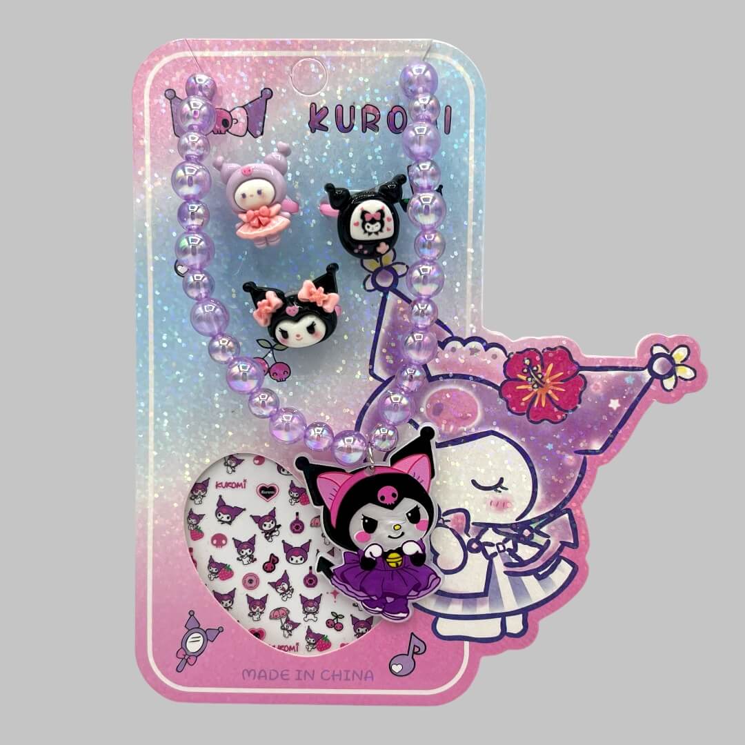 Kids Combo set (Ring' necklace'sticker)