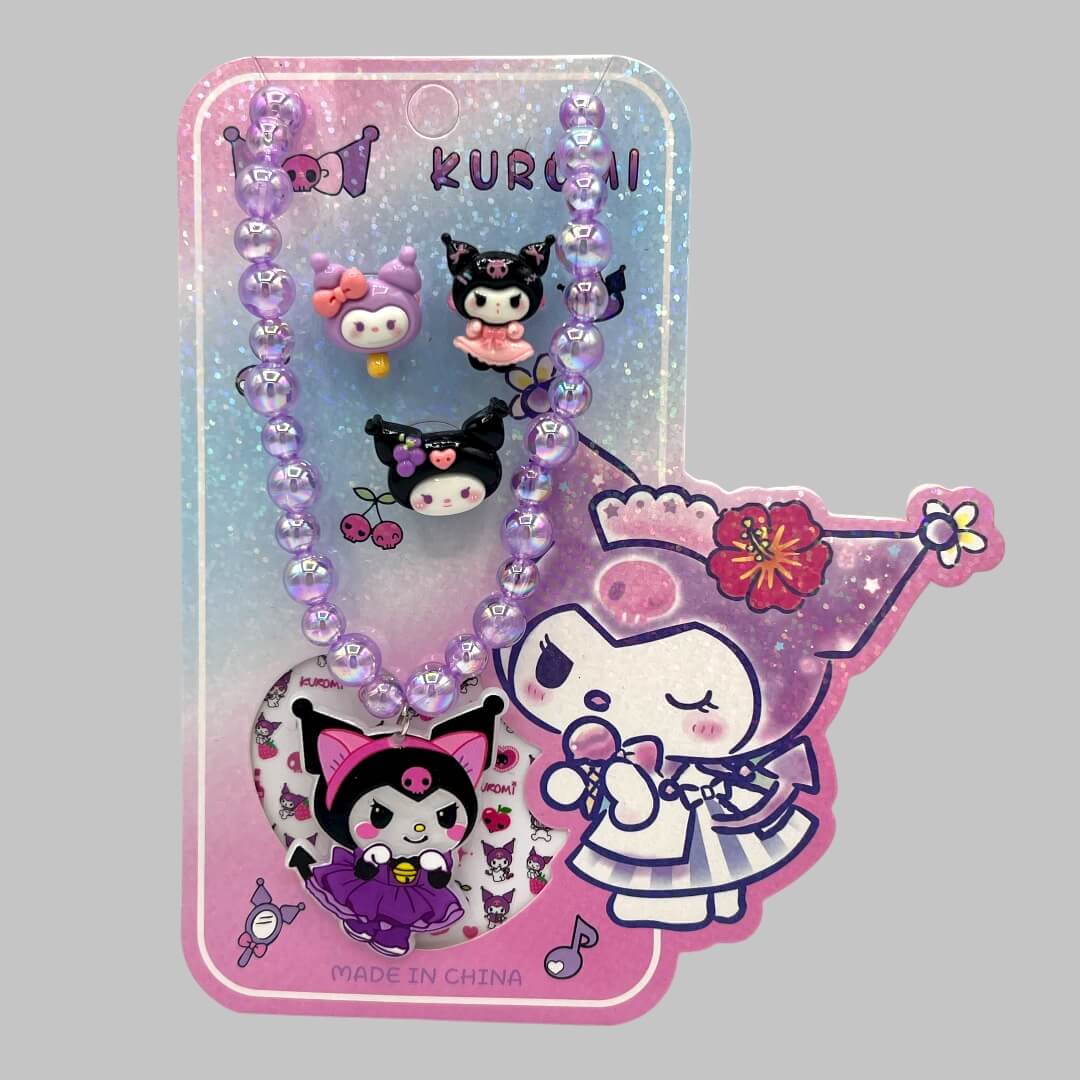 Kids Combo set (Ring' necklace'sticker)