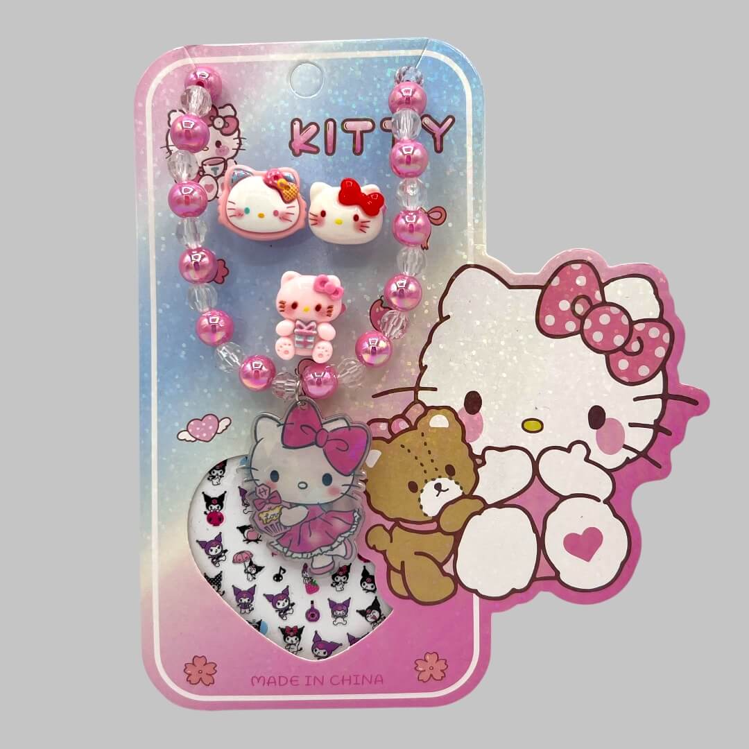 Kids Combo set (Ring' necklace'sticker)