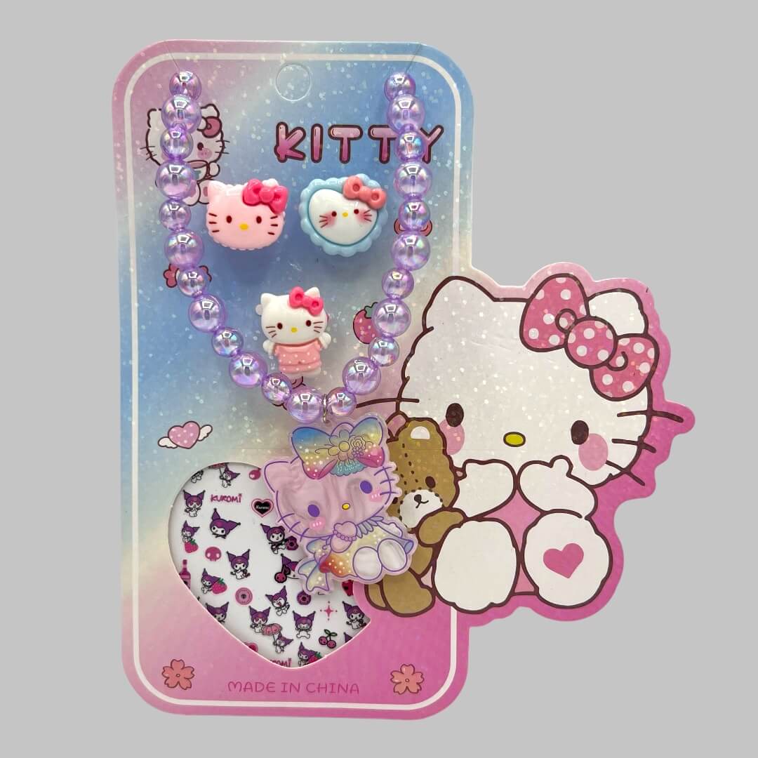 Kids Combo set (Ring' necklace'sticker)