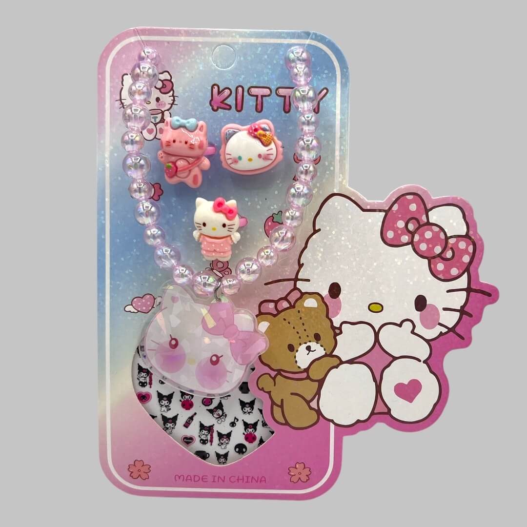 Kids Combo set (Ring' necklace'sticker)