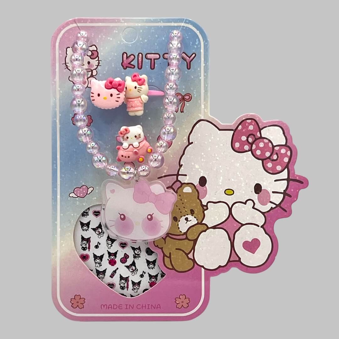 Kids Combo set (Ring' necklace'sticker)